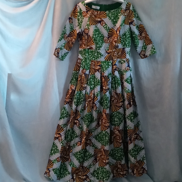 BintaRealWax African fabric dress - Picture 2 of 5